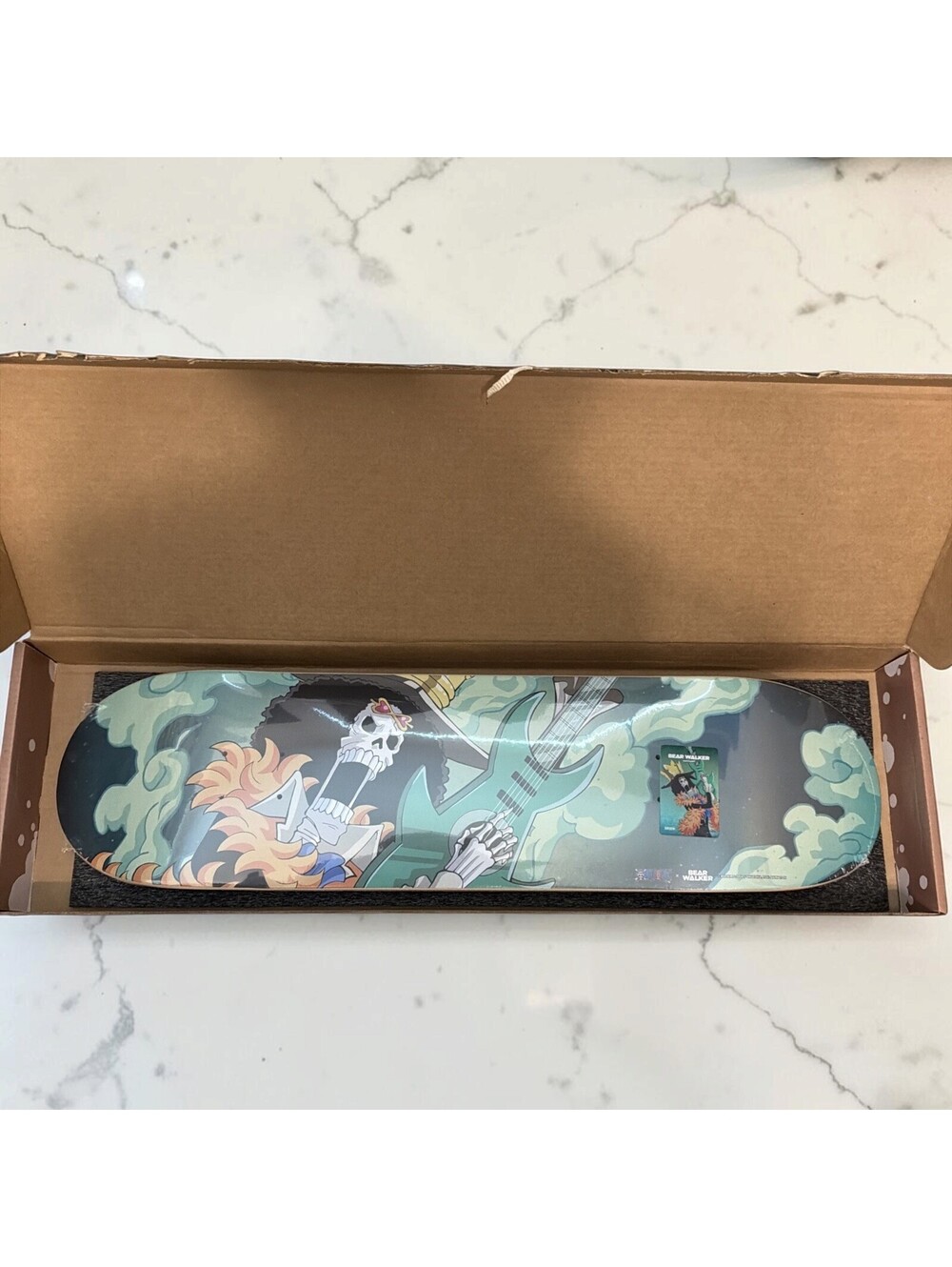 Bear Walker x One Piece Blind Box Brook Deck Limited Edition 1500 W/ Promo Card